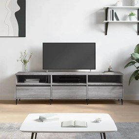 TV skrinka sivý dub sonoma 150x30x44,5 cm kompozitné drevo 831298