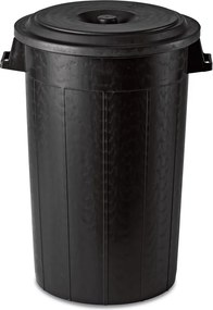 STEFANPLAST Odpadkový kôš Drum 100 l, čierny - bez veka
