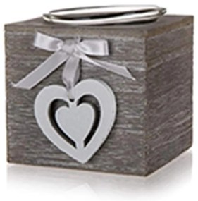 Sviečka S.Heart 6,5x6,5x6,5cm 63917616