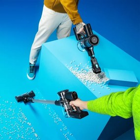 Niceboy ION Hurricane H5 Plus- Bezdrôtový tyčový vysávač 2v1 140W/2200 mAh čierna