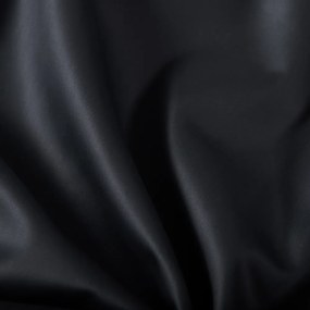 Biante Bavlnený saténový behúň na stôl ST-006 Čierny 45x180 cm