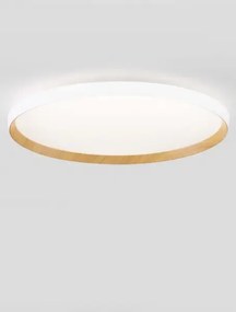 LED stmievateľné biele dizajnové stropné svietidlo Vomos 60