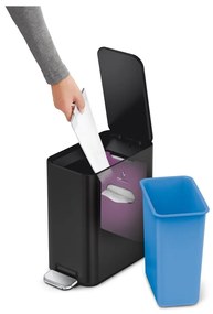 Pedálový oceľový odpadkový kôš 5 l – simplehuman
