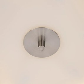 Vidiecke stropné svietidlo čierne 70 cm - bubon