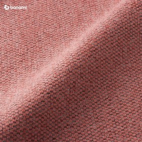 Ružová rozkladacia rohová pohovka Interieurs 86 Liege, pravý roh