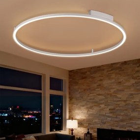 Brilagi - Stmievateľné LED svietidlo PORTOFINO LED/85W/230V pr. 120 cm strieborné + DO