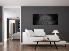 Obraz - Mystická mandala (120x50 cm)