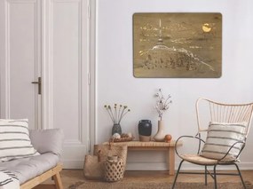 Obrazy na stenu vidiecky štýl na batériu