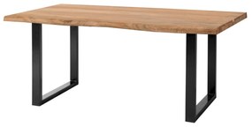 Jedálenský stôl SILENCE III - 220x90cm,Tmavý dub