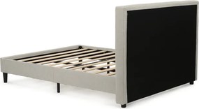 Manželská posteľ béžová 160x200 cm BED-M160 CRM2