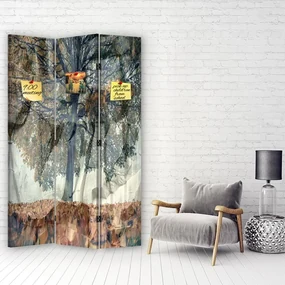 Gario Paraván Tajomný strom Rozmery: 110 x 170 cm, Prevedenie: Otočný paraván 360°
