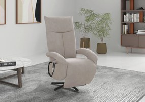 XXXLutz RELAXAČNÉ KRESLO, textil, sivobéžová Sit & More - Online Only obývacie izby - 00014401854H