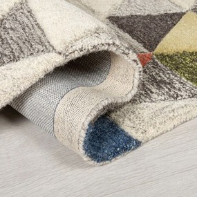 Flair Rugs, Behúň Moda Amari Natural/Multi, 60x230, viacfarebná, chodba / predsieň