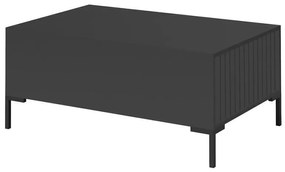 TIMUR konferenčný stolík, čierny, 105x46 cm