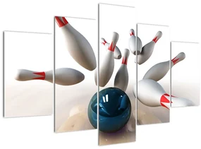 Obraz - Bowling (150x105 cm)