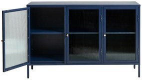 Dizajnová komoda Hazina 132 cm modrá