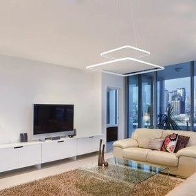 Rabalux 2546 - LED Luster DONATELLA LED/65W/230V biela