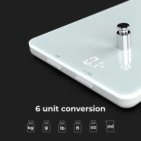 AENO - Inteligentná  kuchynská váha 3xAAA Bluetooth