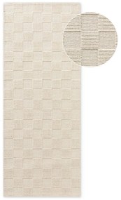 Krémový ručne tkaný vlnený behúň 80x200 cm Scala – Villeroy&amp;Boch