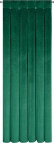 ZATEMŇOVACÍ ZÁVES NA PÚTKACH ALITA 85X250 CM TMAVOZELENÁ