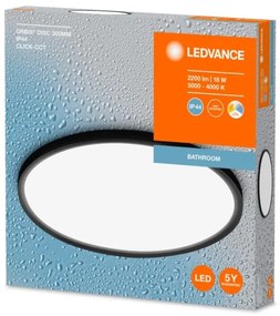 Ledvance - LED Kúpeľňové stropné svietidlo DISC LED/18W/230V 3000/4000K IP44
