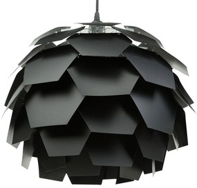 Malá čierna stropná lampa SEGRE Beliani