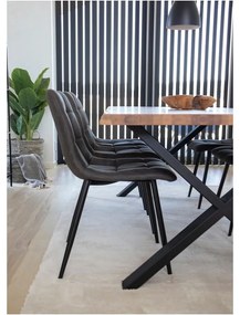 Tmavosivé jedálenské stoličky v súprave 2 ks Moseby – Bonami Essentials