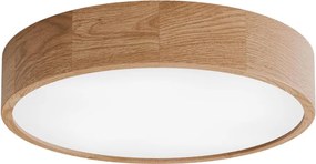 Stropné svietidlo so senzorom CLEO 4xE27/24W/230V pr. 47,5 cm dub