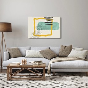 Obraz - Abstraktné listy N⁰2 (90x60 cm)