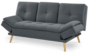 Trojmiestna pohovka ASB-4720 GREY2, tmavo sivá