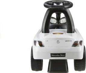 LEAN CARS Detské odrážadlo Mercedes-Benz SLS AMG biele