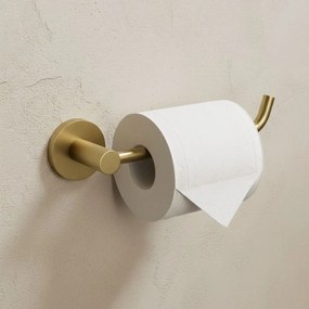 Rea Leo, držiak na toaletný papier, zlatá matná, REA-88065