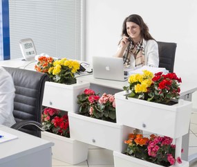 BAMA Sada zavlažovacích hrantíkov BRICK, biela