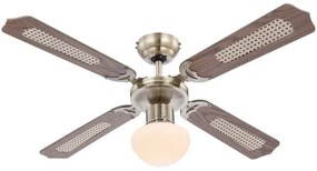 Globo 03804 - Stropný ventilátor CHAMPION 1xE27/60W/230V