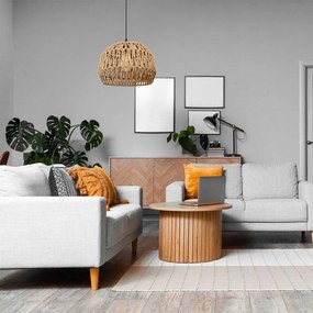 Toolight Toolight, stropné svietidlo 1xE27 APP1291-1CP, béžová, OSW-02423