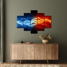 Obraz elektrického napätia (150x105 cm)