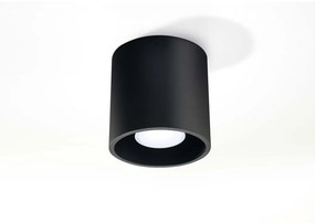 Čierne stropné svietidlo Nice Lamps Roda