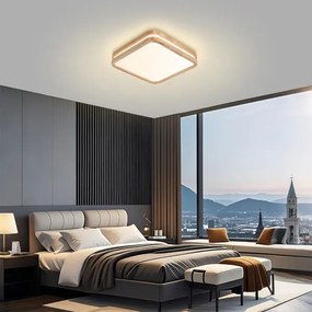 BRILAGI -LED Stropné svietidlo MOLINA SQUARE LED/32W/230V 3000/4000/6000K dub 30x30 cm