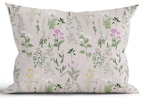 Bavlnená obliečka na vankúš Renforcé 40 × 60 cm – Bianca béžová