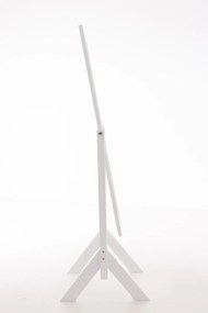 Stojace zrkadlo Elvis 16528402 - drevo - 153x59x51 - Biela