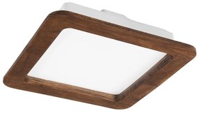 LED podhľadové svietidlo WOODY SPOT LED/17W/230V 3000K čerešňa 18,5x18,5 cm
