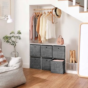 Set stohovateľných boxov RFB006B01 (6 ks)