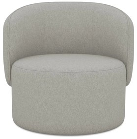 Svetlosivé kreslo Ipo – Makamii