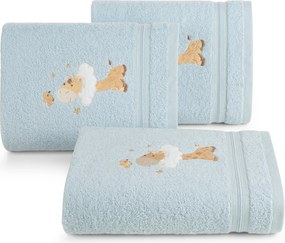 DETSKÝ FROTÉ UTERÁK BABY41 SADA 3KS 70X140 CM SVETLOMODRÁ