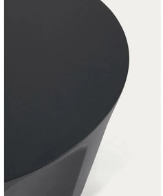 Betónový okrúhly záhradný odkladací stolík ø 60 cm Vilandra – Kave Home