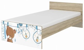 Raj posteli Detská posteľ " Mokrý Medvedík " MAX  XL biela