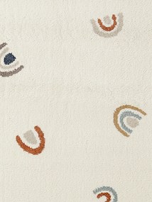 Hanse Home, Detský koberec Adventures 106414 Cream Multicolor kruh, 160x160 (priemer) kruh, viacfarebná, detská izba