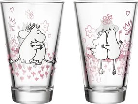 Poháre Moomin Love 0,22 l, 2ks / 30. výročie
