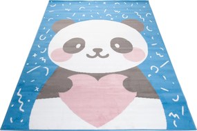 TA Koberec DY98E MODRÝ VESELÝ VTÁK Rozmer: 160x220 cm