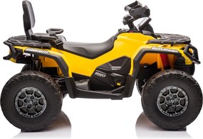 LEAN CARS Štvorkolka Can Am Outlander 4x4 DK-CA005 žltá